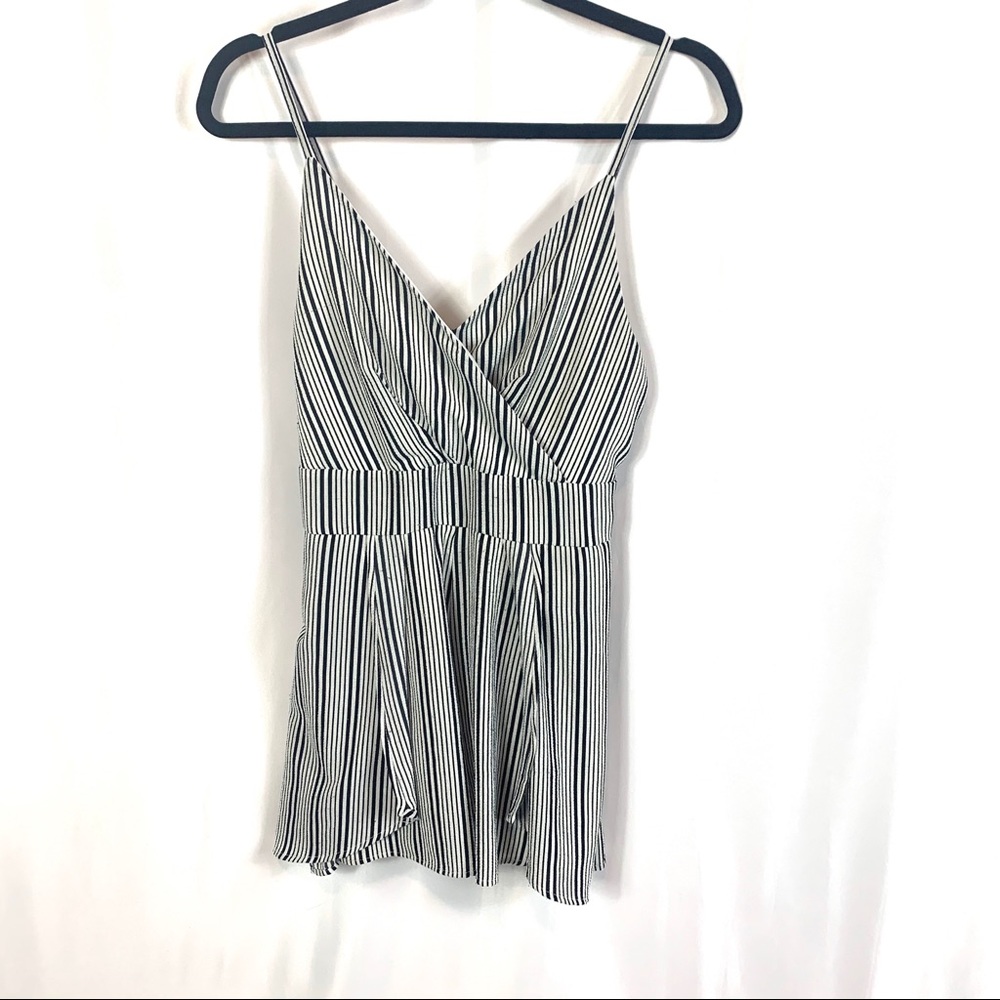 Pin Striped Romper